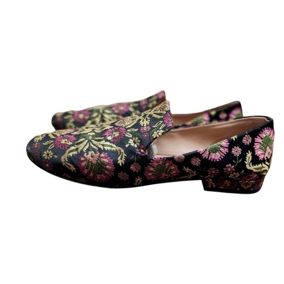 Lewit Brocade Smoking Slippers Flats Size EU 38/US 7.5 - Picture 7 of 14